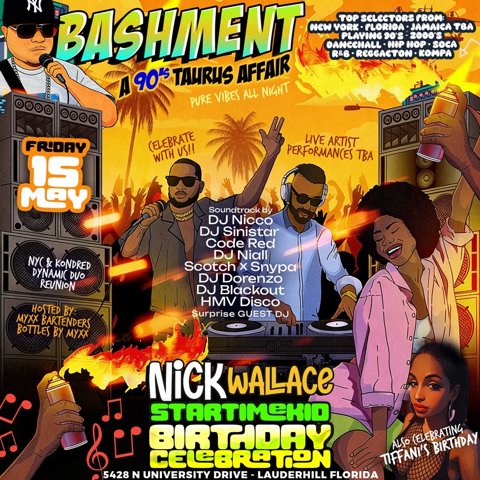Bashment : A 90’s Taurus Affair 